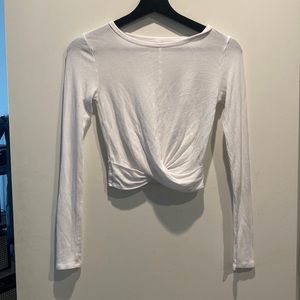 ALO | long sleeve crop top